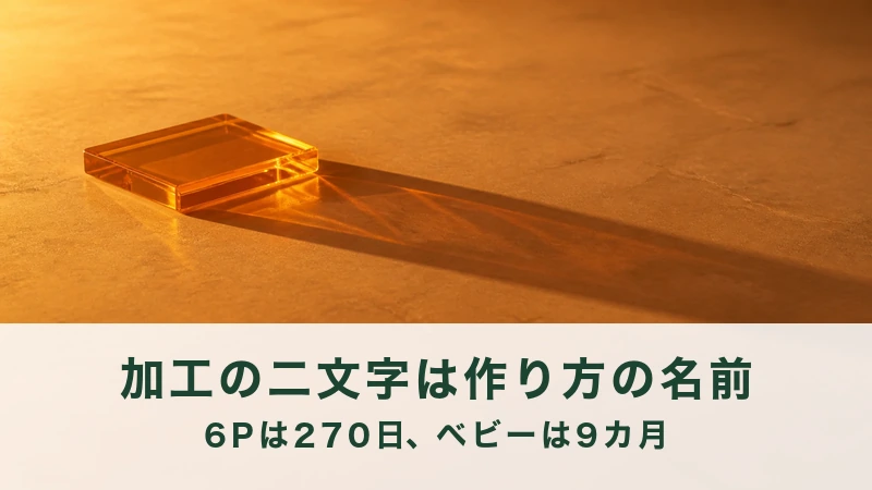 夕日色の台に琥珀色の四角い板が一つ光る