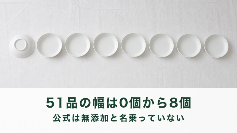 白い布の上に横一列に並ぶ8枚の白い小皿
