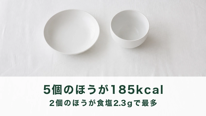白い布の上に並べて置かれた浅い皿と深い器