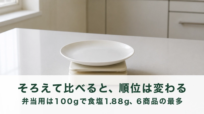 小さなはかりの上にのせられた白い皿と台所の調理台