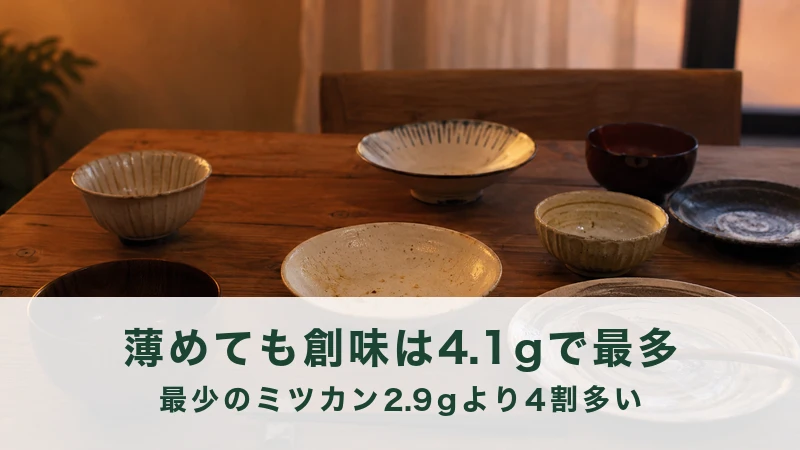 夕方の食卓に並べられたいくつもの空の器と小皿