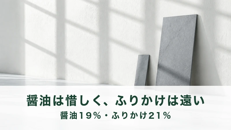 白い壁ぎわに灰色の石の薄板を二枚立てかけた