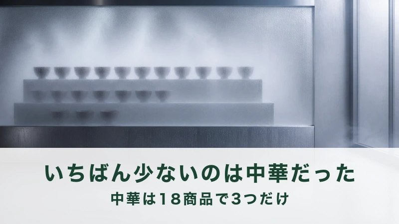 湯気の立つ調理場で白い器を三段の台に並べた