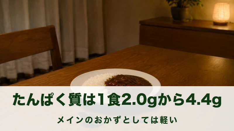 夕方の食卓にごはんとソースの皿が一人ぶんだけ置かれている