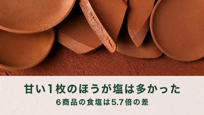 赤土の上に素焼きの皿と割れた板が重なる
