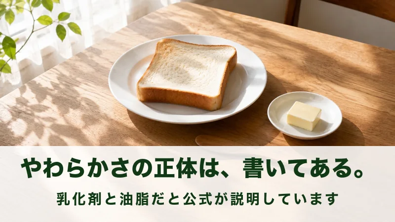 朝の食卓に置かれた食パン1枚とバターナイフの情景