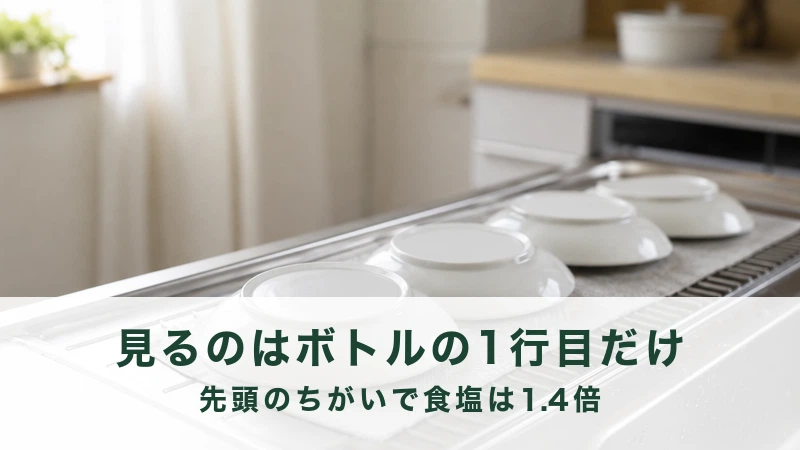 明るい台所で伏せて並べて干してある白い小鉢