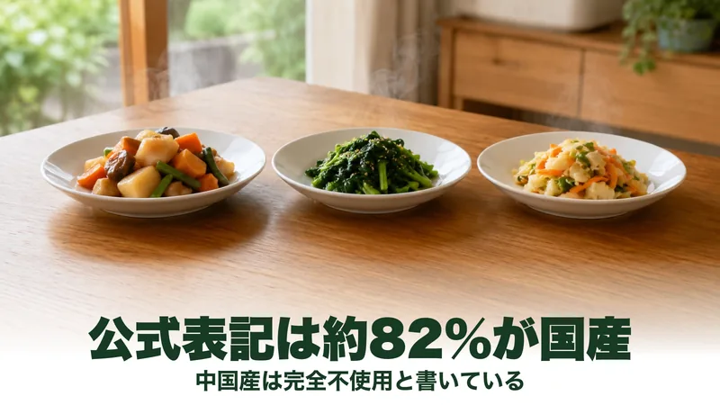 白い皿に盛り付けた野菜のおかずが並ぶ明るい食卓