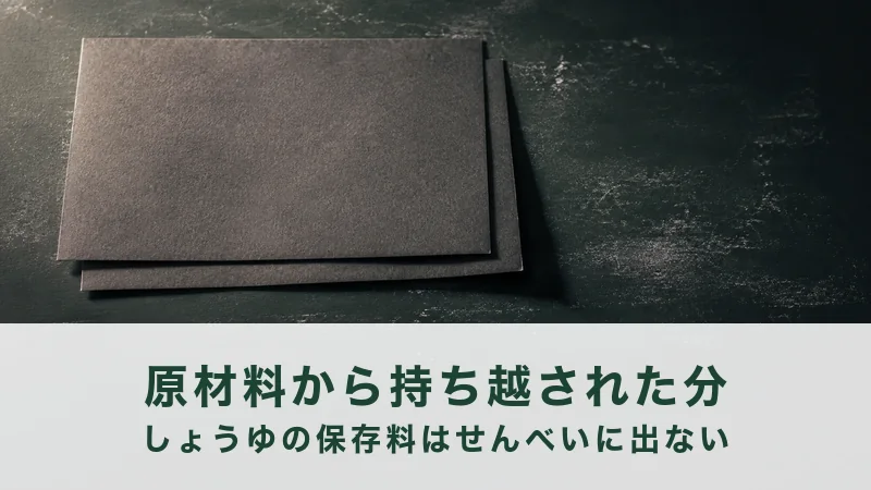 暗い机の上に、黒い厚紙が2枚だけ少しずらして重ねて置かれている