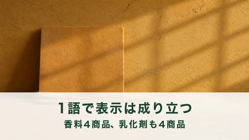 素焼きの平板が壁に立てかかり格子の影が落ちる。一語で成り立つ表示の例