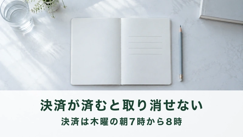 開いたノートに引かれた四本の短い線と鉛筆