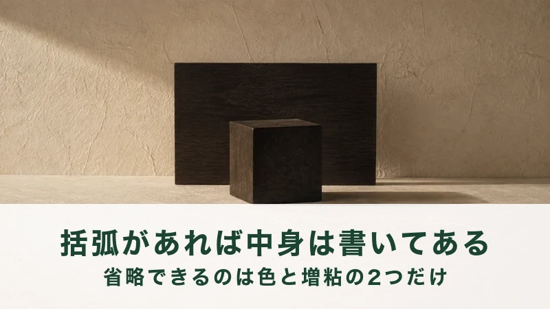 生成りの床に、黒い木の板と立方体が置いてある